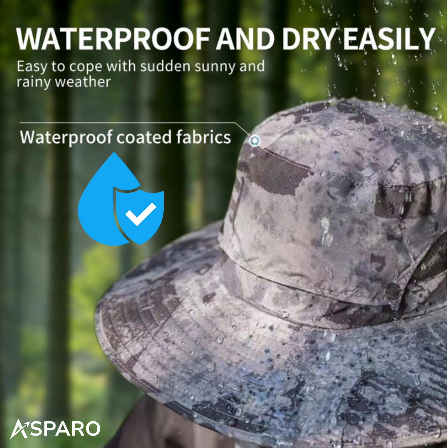 Asparo SolarBreeze™ Sun Hat